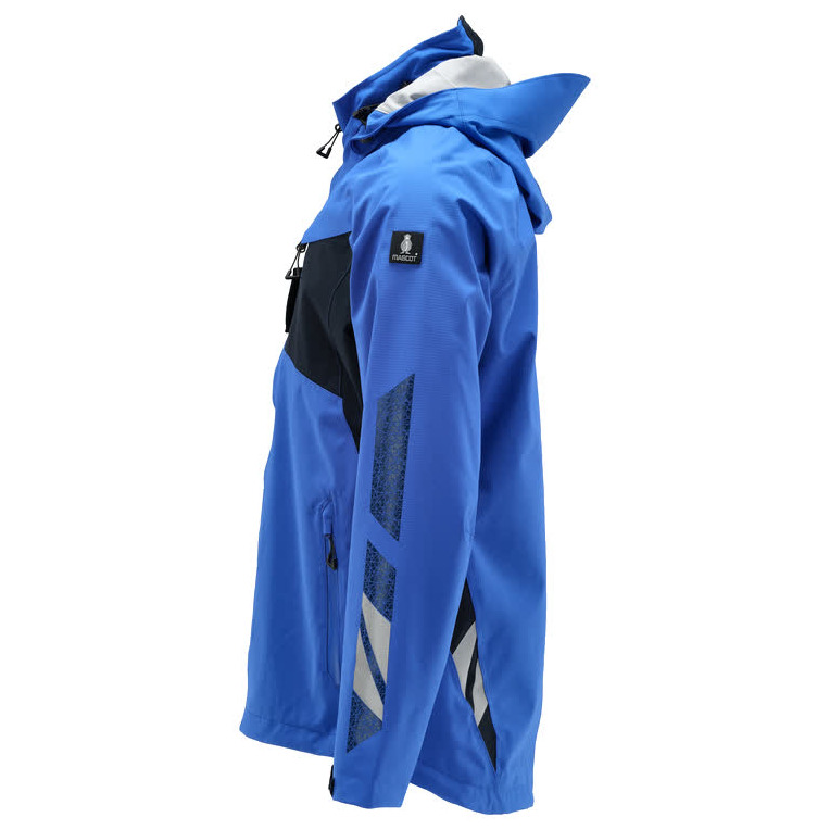 Hard Shell Jacke, geringes Gewicht Jacke Größe XL, azurblau/schwarzblau Produktbild img3 L