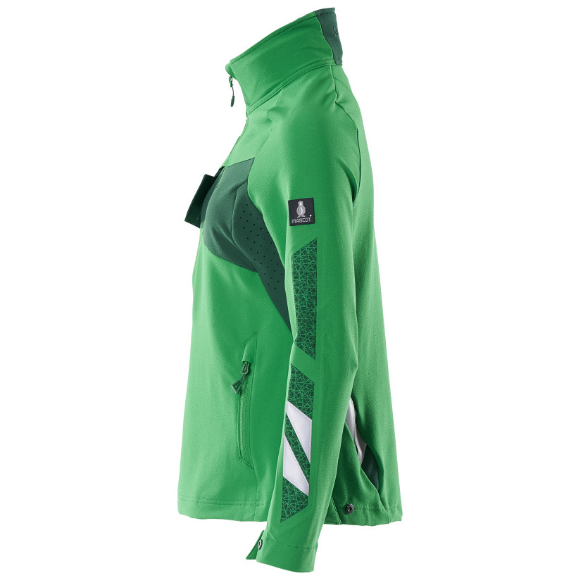 Jacke, Damen, ULTIMATE STRETCH, leicht Arbeitsjacke Größe 3XL, grasgrün/grün Produktbild img3 L