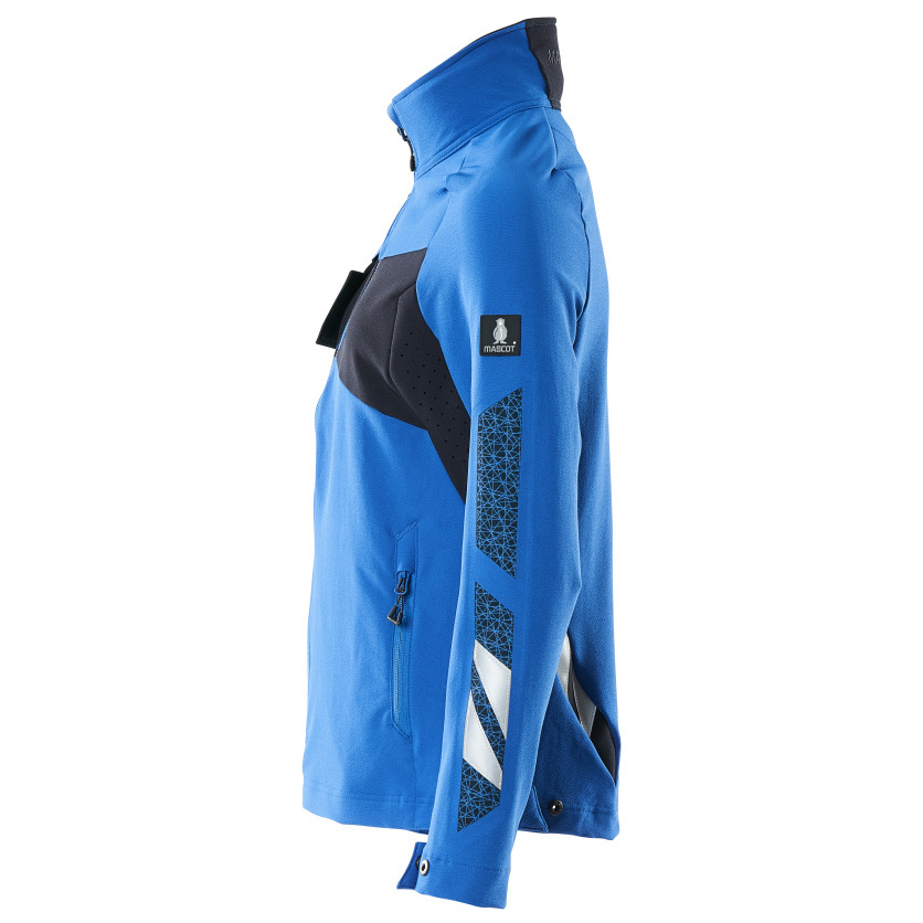 Jacke, Damen, ULTIMATE STRETCH, leicht Arbeitsjacke Größe 2XL, azurblau/schwarzblau Produktbild img3 L