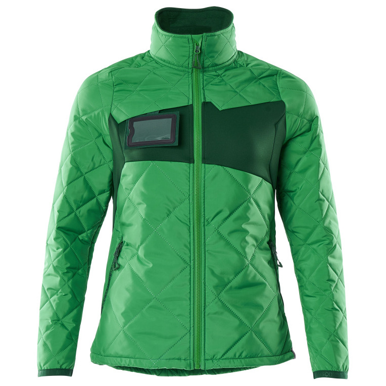Thermojacke mit CLIMASCOT®, Damen Thermojacke Größe XL, grasgrün/grün Produktbild img1 L
