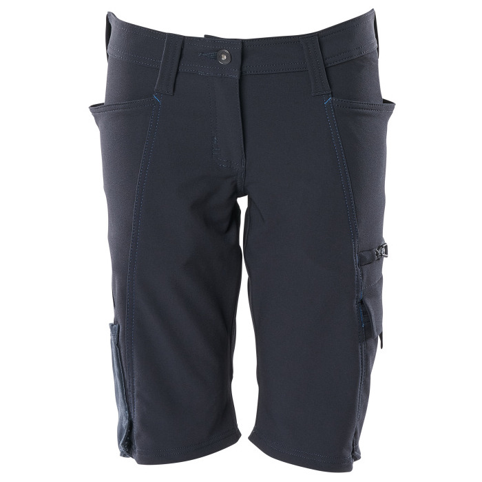 Shorts, Damenpassform, Stretch schwarzblau, Mascot Produktbild img1 L