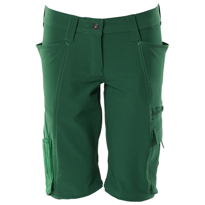 Shorts, Damenpassform, Stretch grün, Mascot Produktbild img2 L