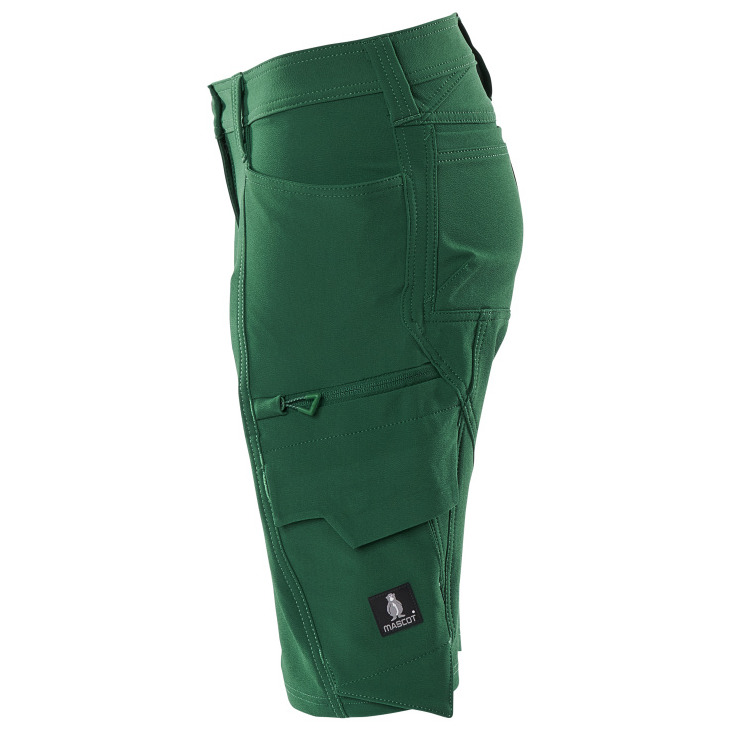 Shorts, Damenpassform, Stretch grün, Mascot Produktbild img3 L