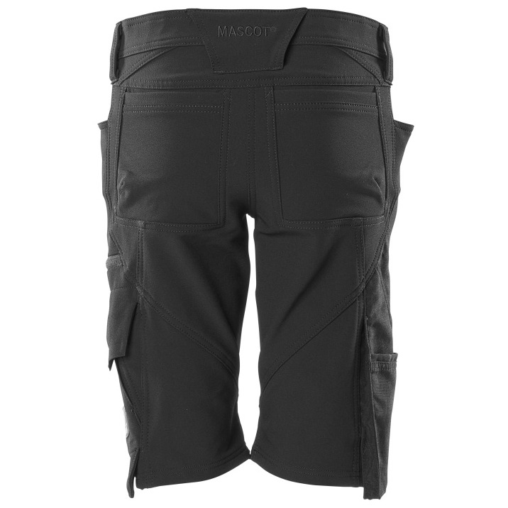 Shorts, Damenpassform, PEARL, Stretch Shorts Größe C44, schwarz Produktbild img4 L