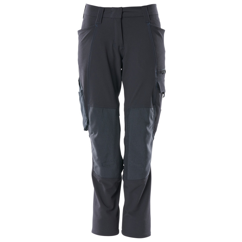 Hose, Damen,DIAMOND, Knietaschen,Stretch Hose Größe 82C52, schwarzblau Produktbild img1 L