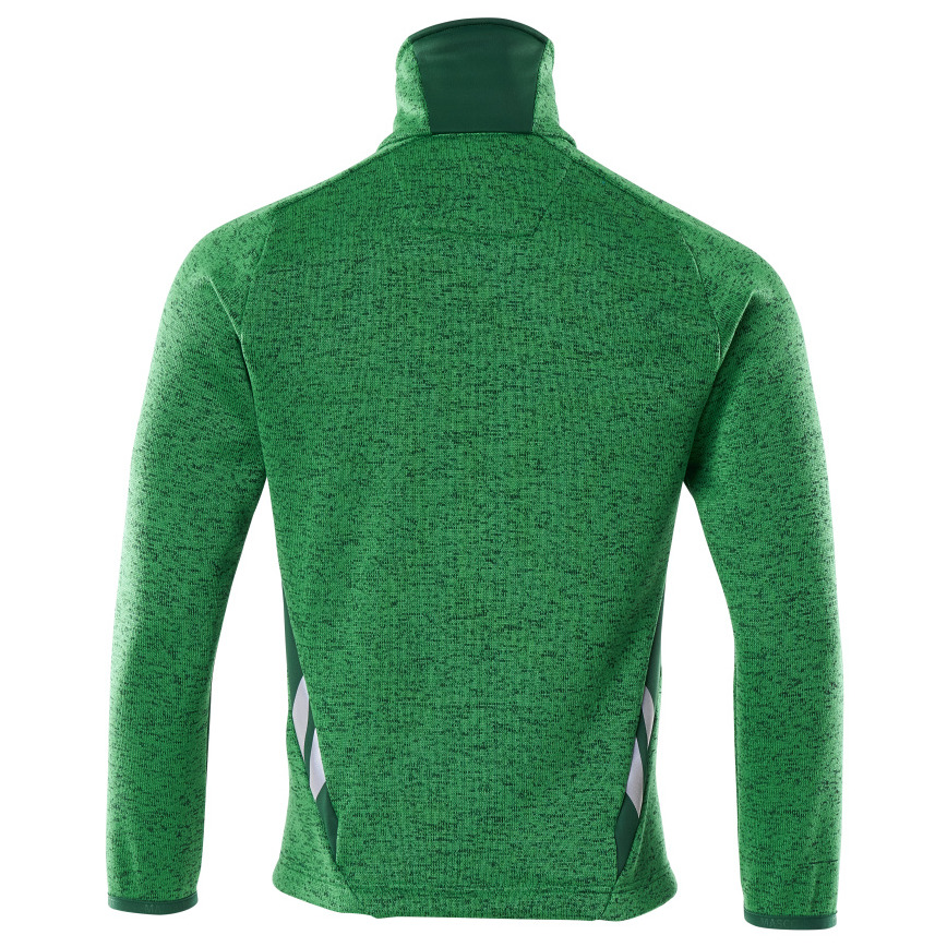 Strickpullover mit Reißverschluss Strickjacke Größe 4XL, grasgrün/grün Produktbild img4 L