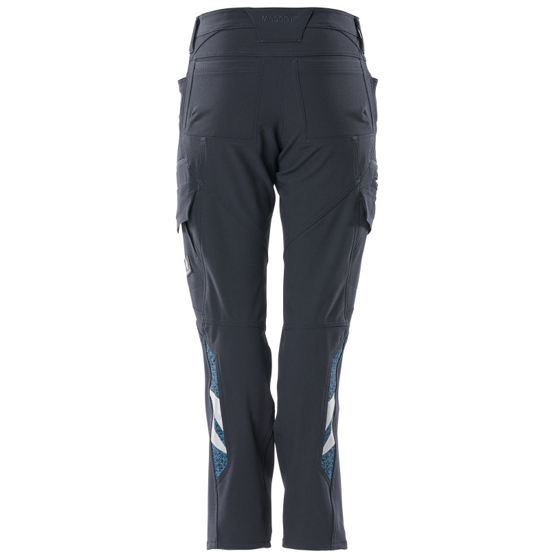 Hose, Damenpassform, DIAMOND, Stretch Hose Größe 76C52, schwarzblau Produktbild img4 L