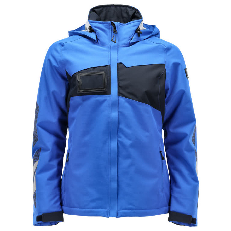 Winterjacke m. CLIMASCOT®, Damen, leicht Winterjacke Größe L, azurblau/schwarzblau Produktbild img1 L