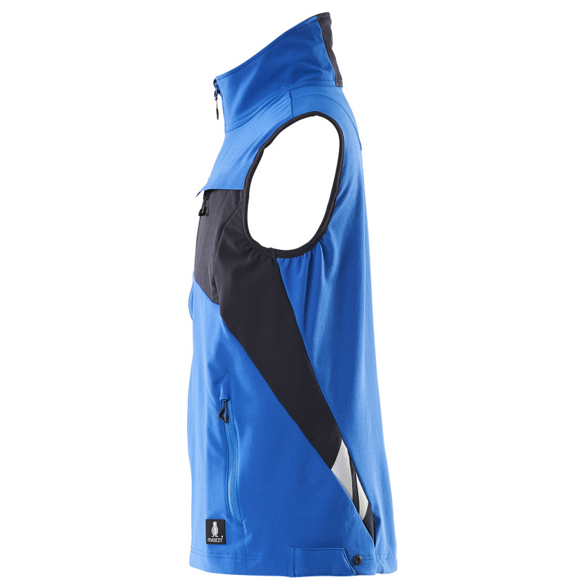 Weste, ULTIMATE STRETCH, leicht Weste Größe 4XL, azurblau/schwarzblau Produktbild img3 L