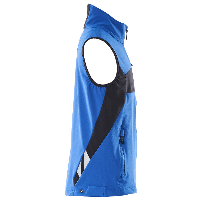 Weste, ULTIMATE STRETCH, leicht Weste Größe 4XL, azurblau/schwarzblau Produktbild img5 L