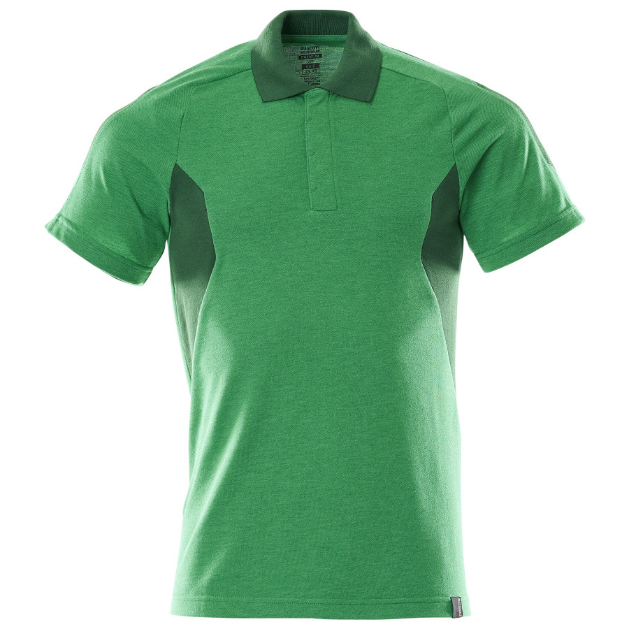 Polo-Shirt, moderne Passform Polo-shirt Größe 2XLONE, grasgrün/grün Produktbild img1 L