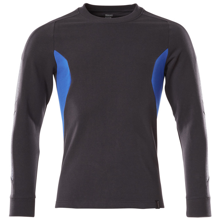 Sweatshirt, moderne Passform Sweatshirt Größe 4XLONE, schwarzblau/azurblau Produktbild img1 L