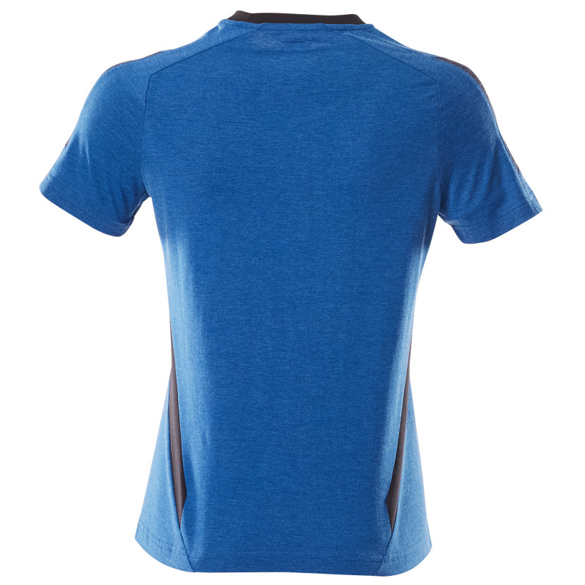 T-Shirt, Damen Damen T-shirt Größe 4XLONE, azurblau/schwarzblau Produktbild img4 L