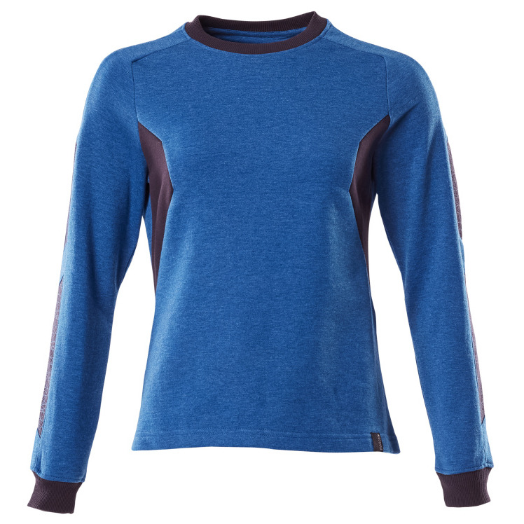Sweatshirt, Damen Sweatshirt Größe 2XLONE, azurblau/schwarzblau Produktbild img1 L