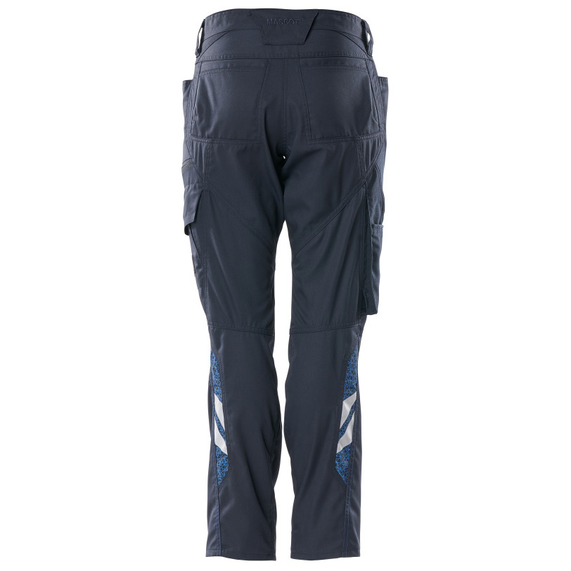 Hose mit Schenkeltasche, Damen, DIAMOND Hose Größe 76C54, schwarzblau Produktbild img4 L