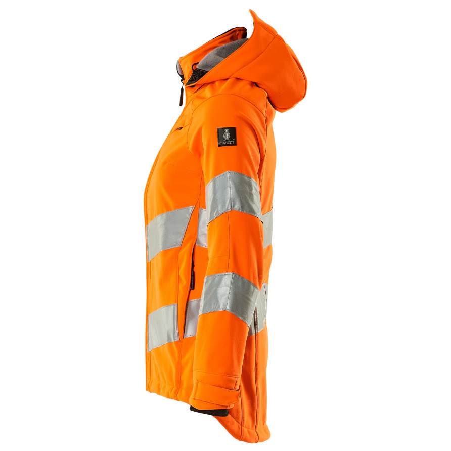 Soft Shell Jacke, Damenmodell, EN20471 Soft Shell Jacke Größe XS, hi-vis orange Produktbild img3 L