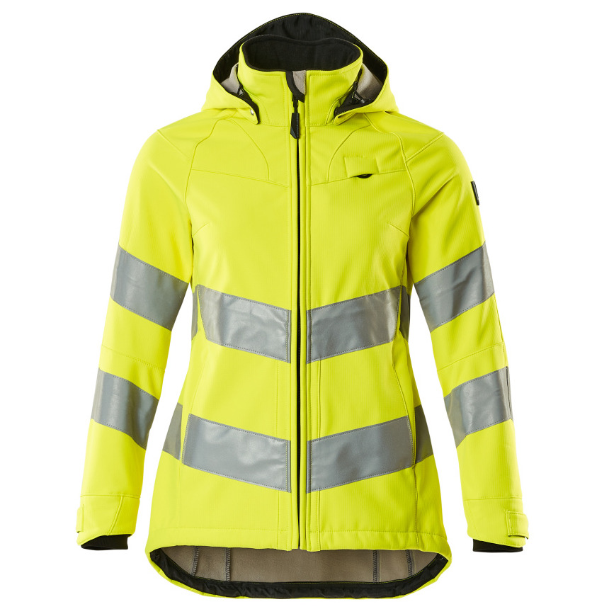 Soft Shell Jacke, Damen hi-vis gelb 2XL Mascot Produktbild img1 L