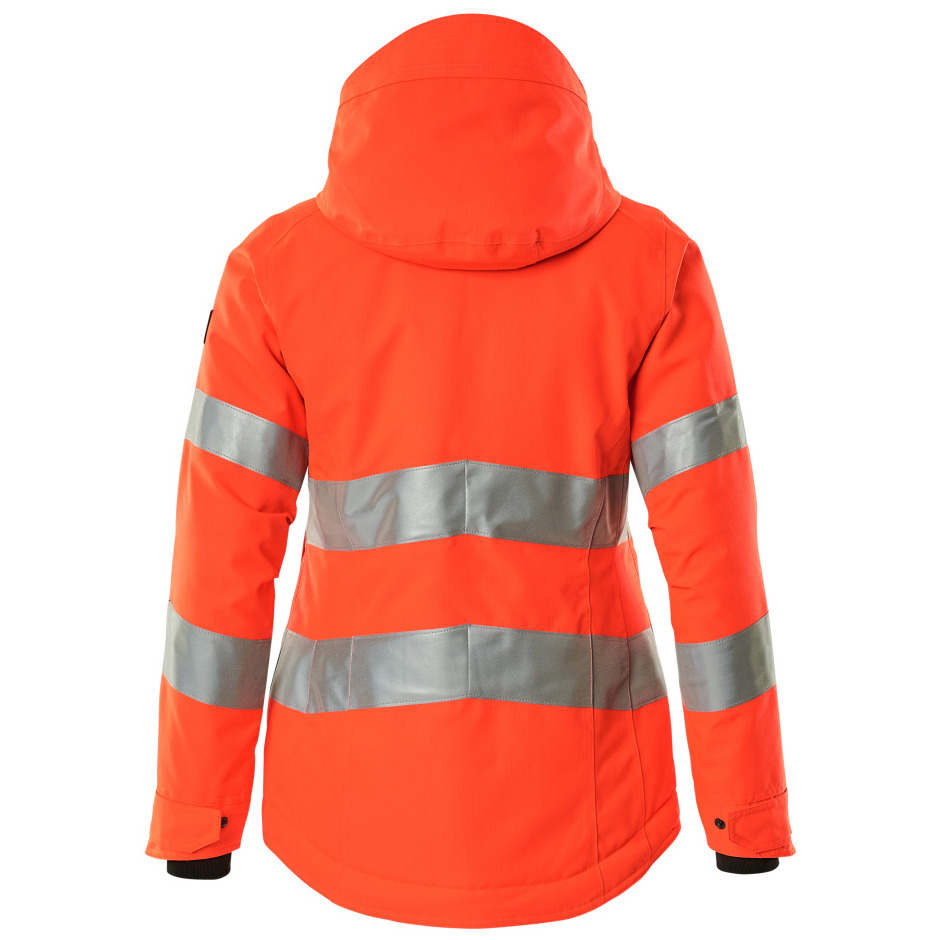Winterjacke, Damenmodell Winterjacke Größe S, hi-vis rot Produktbild img4 L