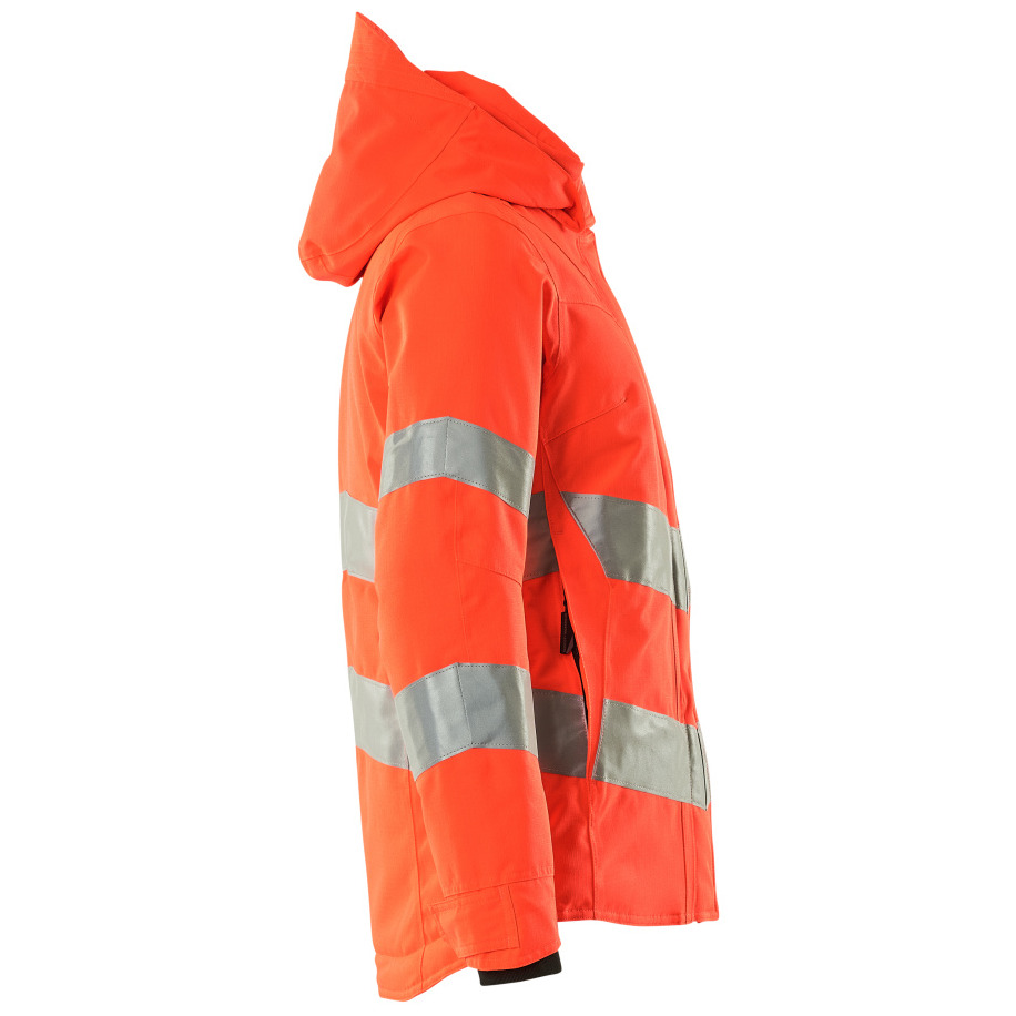 Winterjacke, Damenmodell Winterjacke Größe S, hi-vis rot Produktbild img5 L