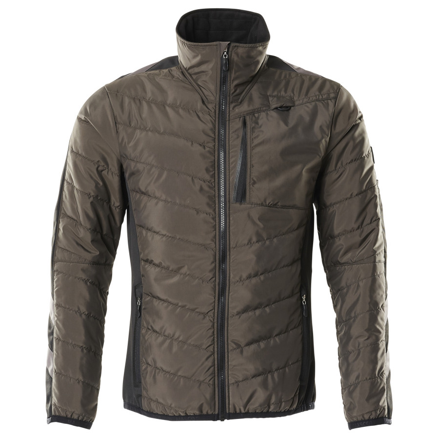 Thermojacke mit CLIMASCOT® Thermojacke Größe XL, dunkelanthrazit/schwarz Produktbild img1 L