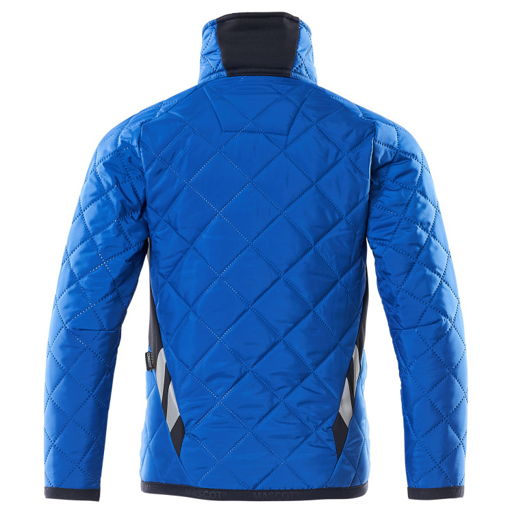 Thermojacke für Kinder, CLIMASCOT® Jacke für Kinder Größe 164, azurblau/schwarzblau Produktbild img4 L