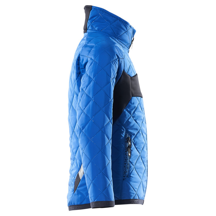 Thermojacke für Kinder, CLIMASCOT® Jacke für Kinder Größe 164, azurblau/schwarzblau Produktbild img5 L