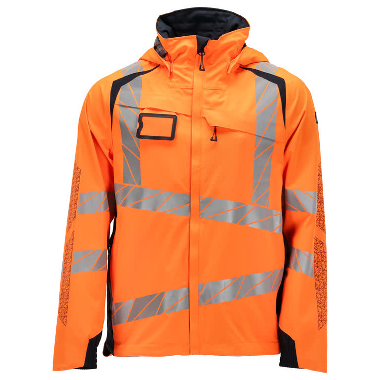 Hard Shell Jacke mit leichtem Futter Jacke Größe L, hi-vis orange/schwarzblau Produktbild img1 L