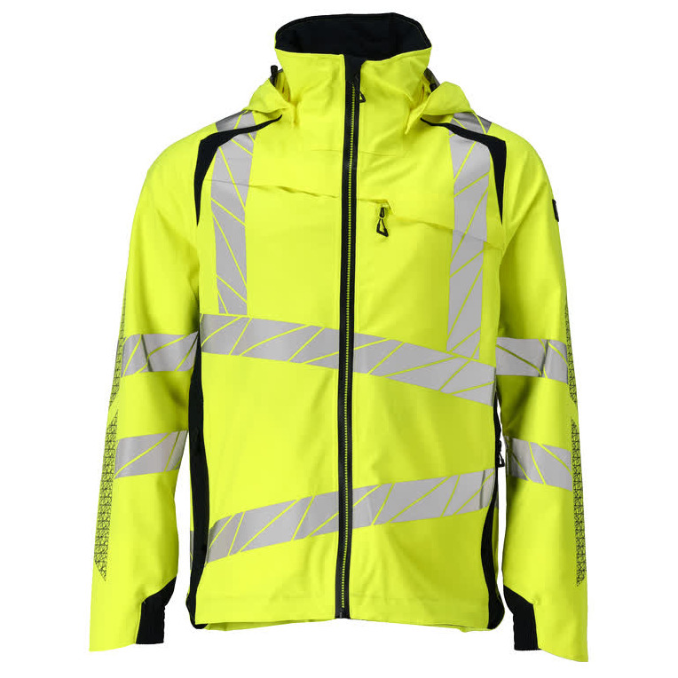 Hard Shell Jacke mit leichtem Futter Jacke Größe 3XL, hi-vis gelb/schwarzblau Produktbild img1 L