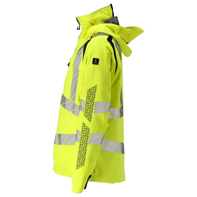 Hard Shell Jacke mit leichtem Futter Jacke Größe 3XL, hi-vis gelb/schwarzblau Produktbild img3 L