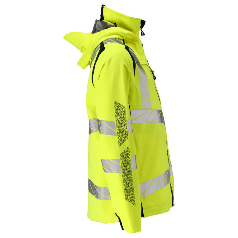 Hard Shell Jacke mit leichtem Futter Jacke Größe 3XL, hi-vis gelb/schwarzblau Produktbild img5 L