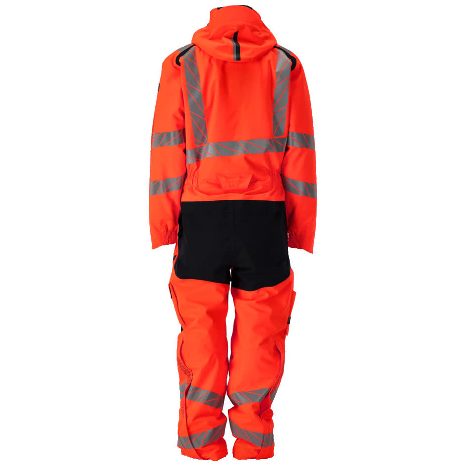 Winteroverall mit Knietaschen Winterkombination Größe S, hi-vis rot/dunkelanthrazit Produktbild img4 L