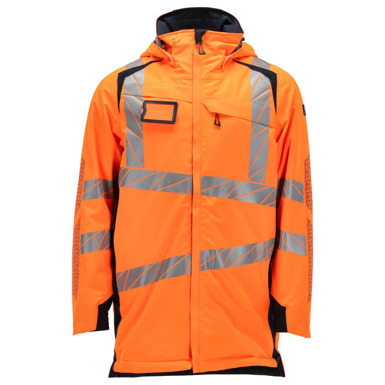 Parka CLIMASCOT®-Futter,geringes Gewicht Parka Größe XS, hi-vis orange/schwarzblau Produktbild img1 L