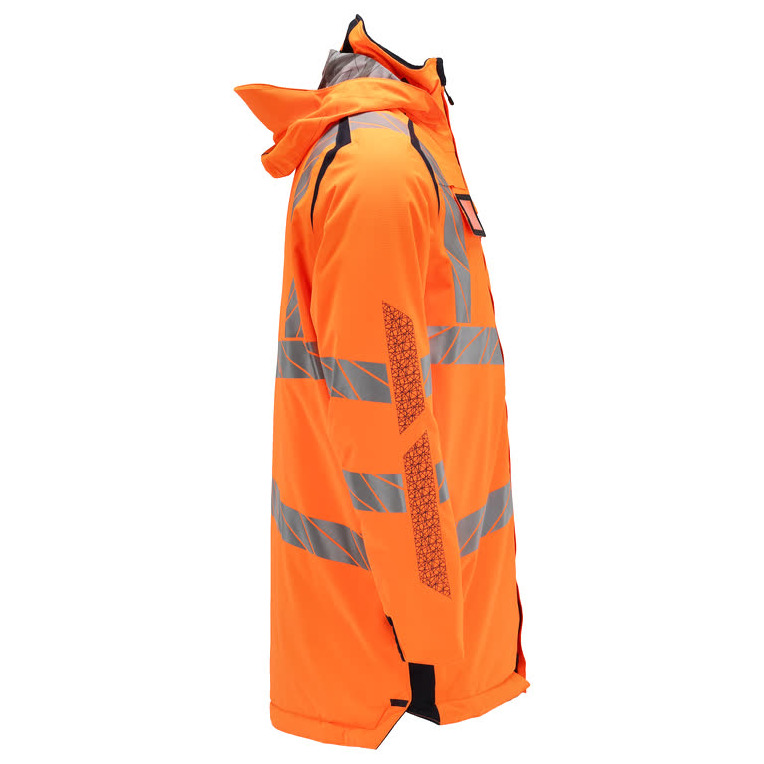 Parka CLIMASCOT®-Futter,geringes Gewicht Parka Größe XS, hi-vis orange/schwarzblau Produktbild img5 L