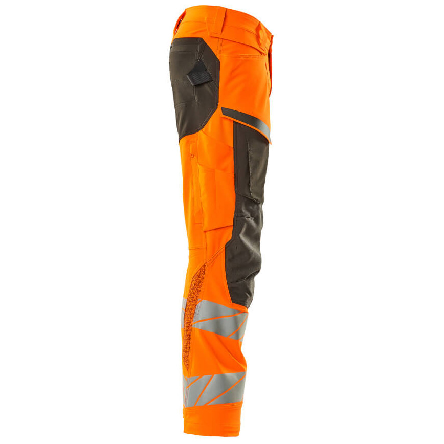 Hose mt Knietaschen, ULTIMATE STRETCH Hose Größe 82C46, hi-vis orange/dunkelanthrazit Produktbild img5 L