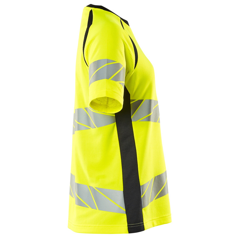 T-Shirt, Damenpassform T-shirt Größe 2XLONE, hi-vis gelb/schwarzblau Produktbild img5 L