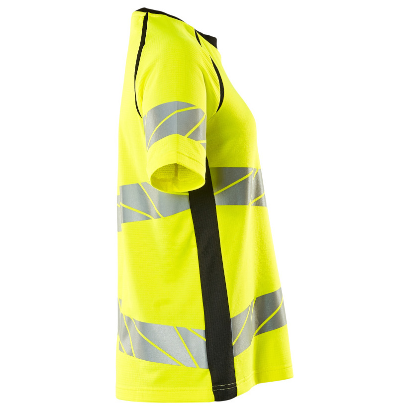 T-Shirt, Damenpassform T-shirt Größe 2XLONE, hi-vis gelb/schwarz Produktbild img5 L