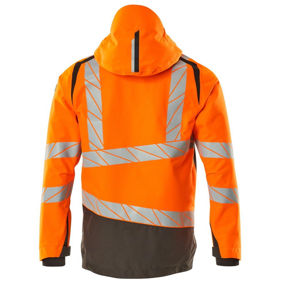 Hard Shell Jacke mit leichtem Futter Jacke Größe 4XL, hi-vis orange/dunkelanthrazit Produktbild img4 L