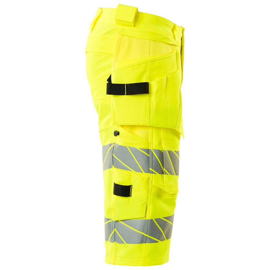 Shorts mit Hängetaschen,ULTIMATE STRETCH Shorts Größe C54, hi-vis gelb Produktbild img5 L