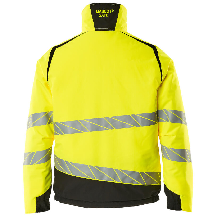 Winterjacke mit CLIMASCOT®-Futter Winterjacke Größe 3XL, hi-vis gelb/schwarz Produktbild img4 L