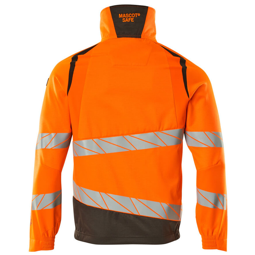 Jacke, Stretch-Einsätze Arbeitsjacke Größe M, hi-vis orange/dunkelanthrazit Produktbild img4 L