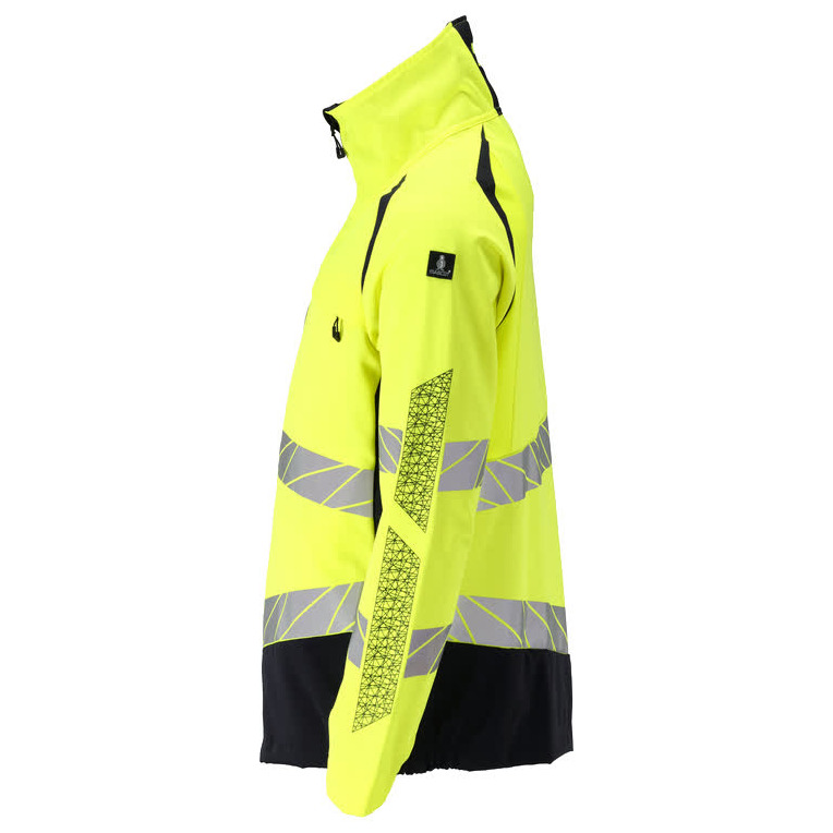 Jacke, Stretch-Einsätze Arbeitsjacke Größe XL, hi-vis gelb/schwarzblau Produktbild img3 L