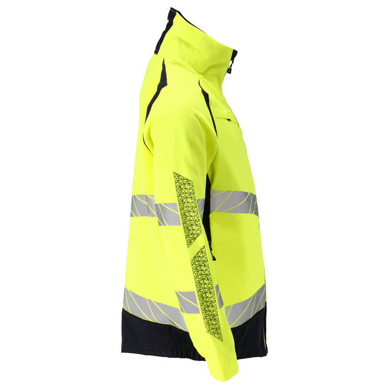 Jacke, Stretch-Einsätze Arbeitsjacke Größe XL, hi-vis gelb/schwarzblau Produktbild img5 L