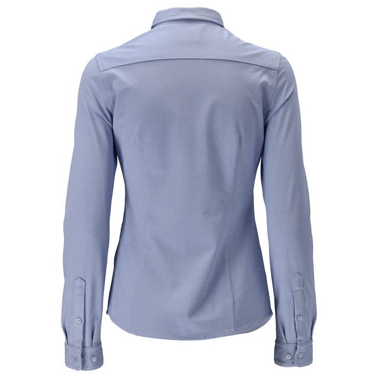 Hemd, moderne Damenpassform, Stretch Damenbluse Größe 46, hellblau Produktbild img4 L