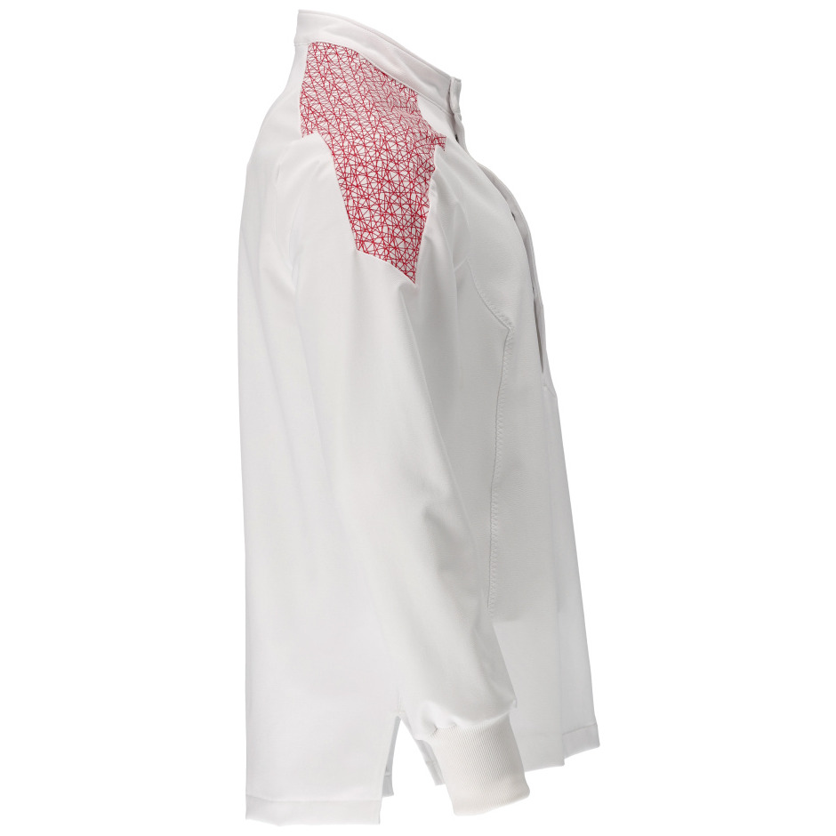 Schlupfkasack, ULTIMATE STRETCH Schlupfskasack Größe 6XL, weiss/verkehrsrot Produktbild img5 L