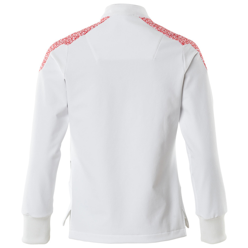 Schlupfkasack, Damen, ULTIMATE STRETCH Schlupfskasack Größe XS, weiss/verkehrsrot Produktbild img3 L