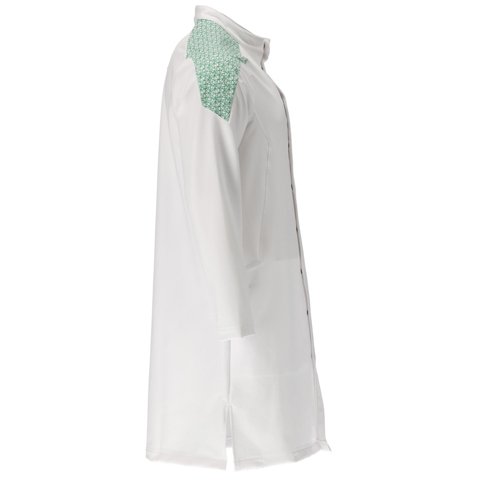 Kittel, ULTIMATE STRETCH Kittel Größe 4XL, weiss/grasgrün Produktbild img5 L