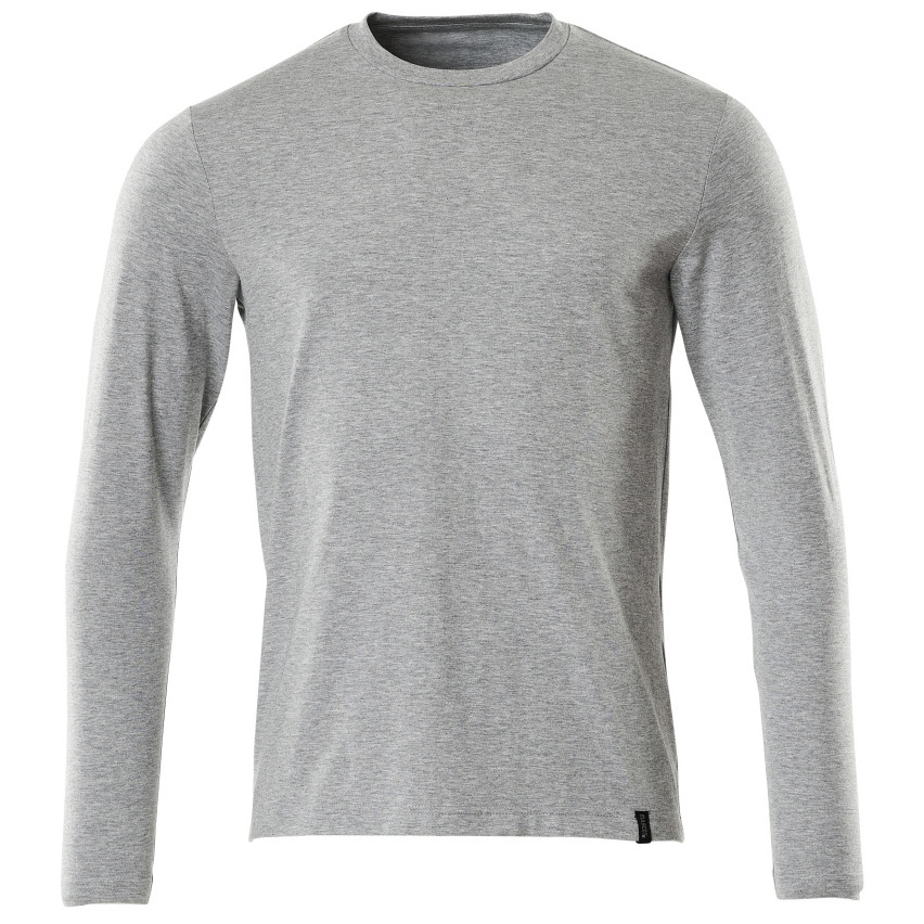 T-Shirt, Langarm, Modern Fit, ProWash® T-shirt Größe XS ONE, grau-meliert Produktbild img1 L