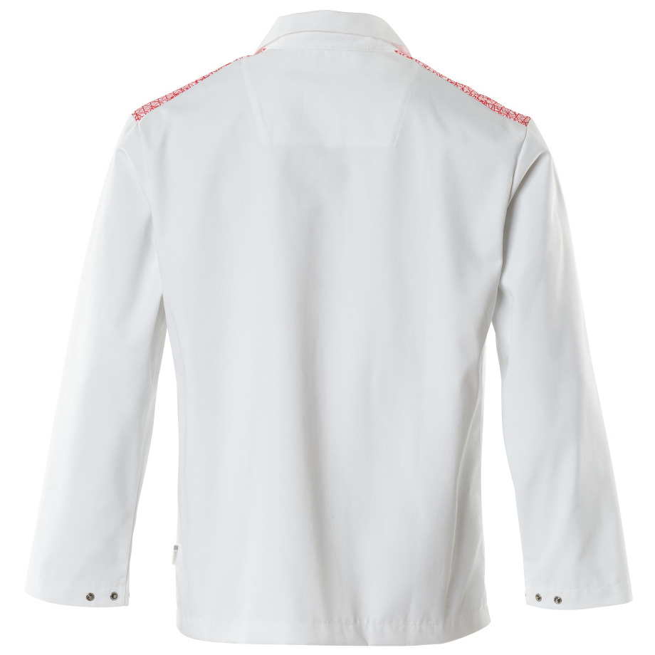 Schlupfkasack Schlupfskasack Größe 2XL, weiss/verkehrsrot Produktbild img3 L