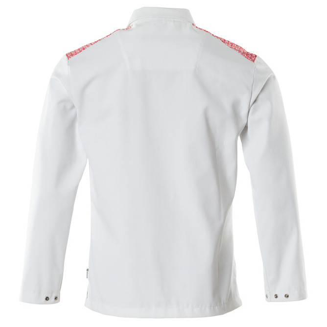 Jacke Arbeitsjacke Größe M, weiss/verkehrsrot Produktbild img3 L