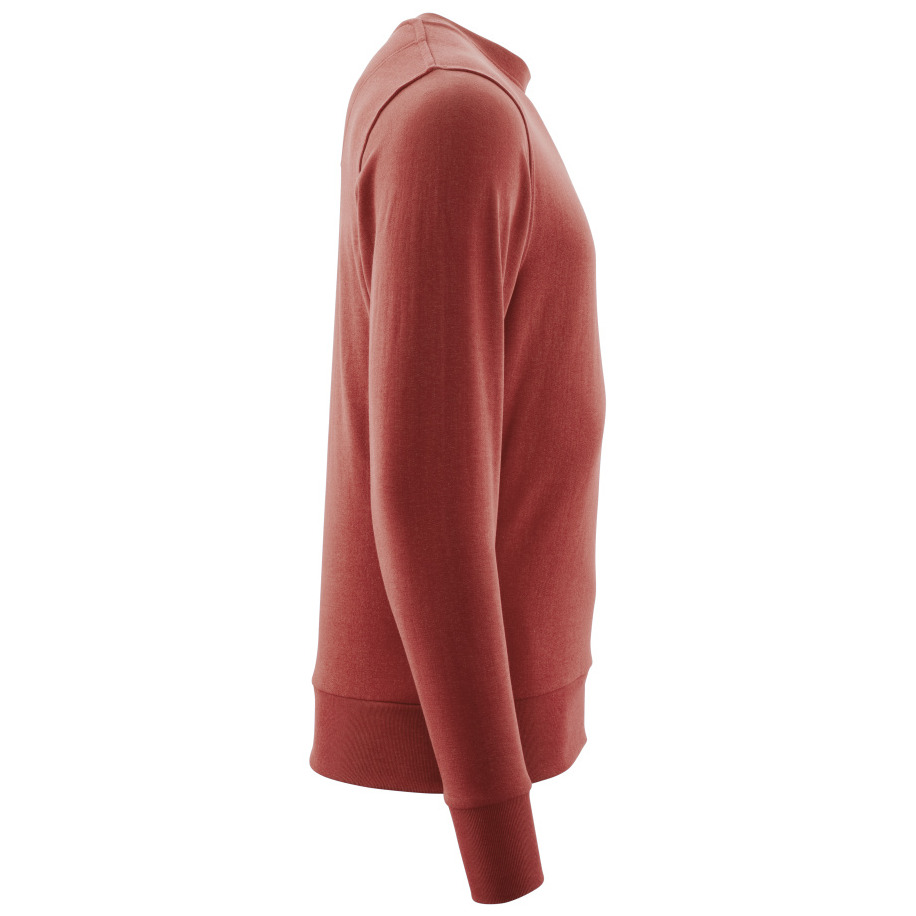 Sweatshirt,moderne Passform Sweatshirt Größe 6XLONE, Herbstrot Produktbild img5 L